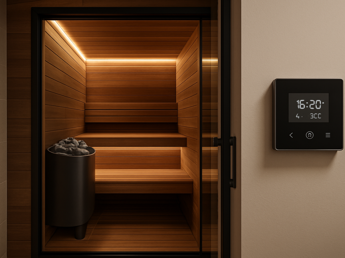 Luxury Indoor Sauna